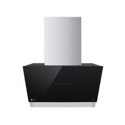 LG Built In Kitchen Hood 60 cm 630m/h Touch Control Black Glass and Stainless HCEZ2428B