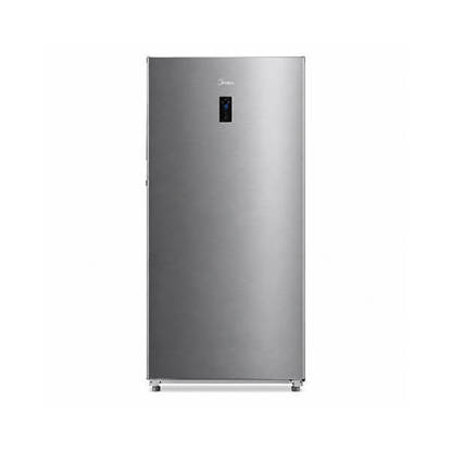 Midea Upright No Frost Freezer 392 Liter 4 Drawers Digital Inverter Silver MDRU528FEN46