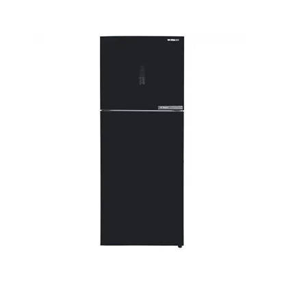 Fresh No Frost Refrigerator 397 Liter Digital 2 Doors Multi Air Flow Black FNT-MS470LBM