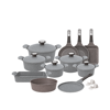Neoflam Granite  Cookware Set - 20 Pieces - Korean - Grey