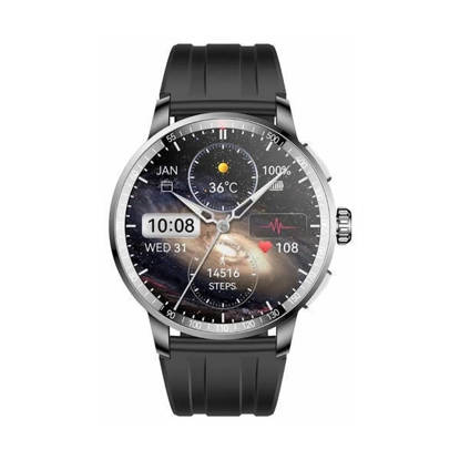 itel Horizon Smart Watch AMOLED 1.43 Inch Bluetooth Calling 100+ Sports Modes 360mAh Silver ISW-N8