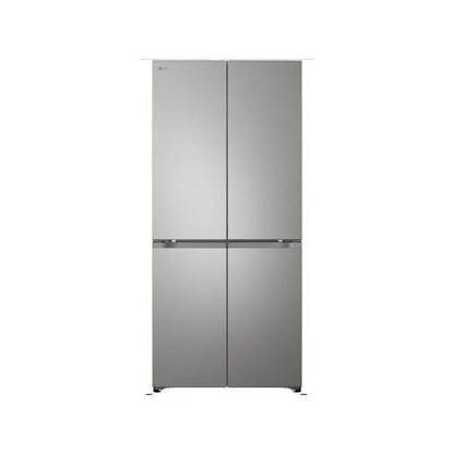 LG 4 Door Refrigerator 580Liter 19 Feet AI Inverter Linear Cooling ThinQ AI Silver GXJB18JBLRC