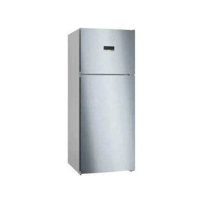 Bosch NoFrost Refrigerator 542 Liter 2 Doors Digital Display Stainless Silver KDN76XI3E9