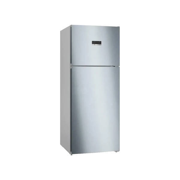 Bosch NoFrost Refrigerator 542 Liter 2 Doors Digital Display Stainless Silver KDN76XI3E9