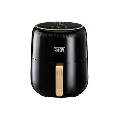 Black+Decker 8-in-1 Digital Air Fryer 4.5 Liter 1500 Watt Black AF4510