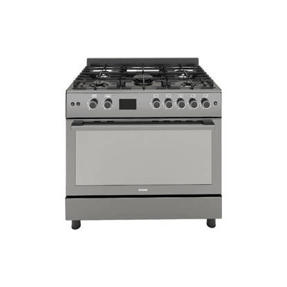 Ocean Professional Gas Cooker 90 cm 5 Burners 110 Liter Oven Dark Stainless Steel OCGR 9650-30 XB P