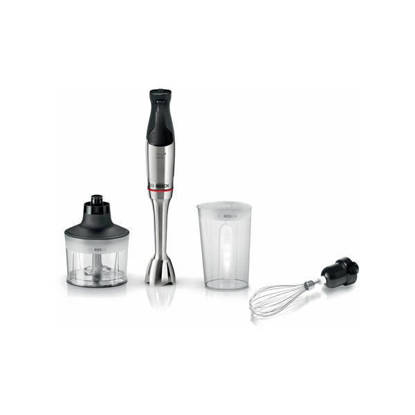 Bosch Series 6 ErgoMaster Multifunction Hand Blender 1200 Watt 500 ml Stainless Steel MSM6M831