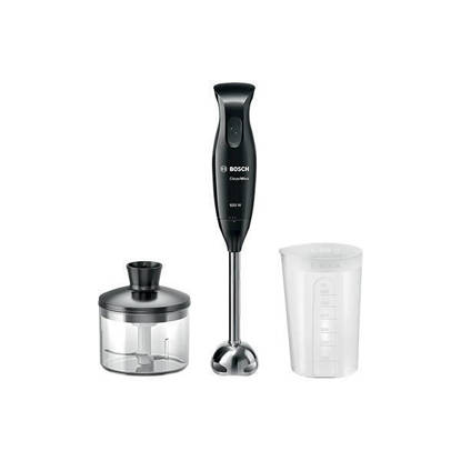 Bosch CleverMixx 2-in-1 Hand Blender 600 Watt with Chopper Black MSM2620B