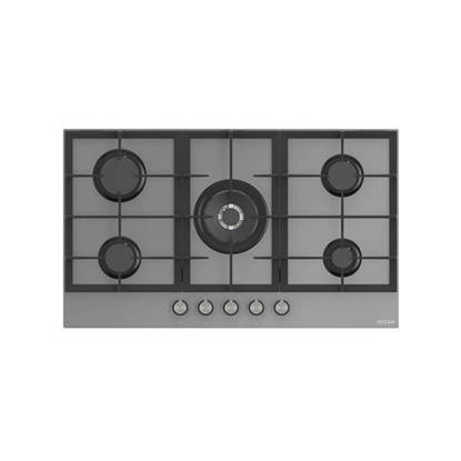 Ocean Built In Hob 5 Gas Burner 90 cm Gray OHGGR 9401 G PRO SV