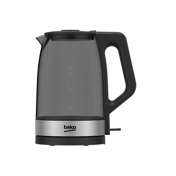 Beko Glass Electric Kettle 1.7 Liter 2200 Watt Inox WKM 5422 I