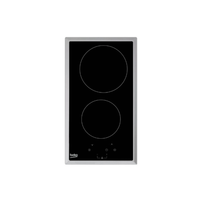 Beko Built-In Electric Hob 2 Burners 30 cm Black - HDMC 32400 TX