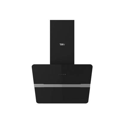 Teva Pyramid Hood 90 cm Black Glass Touch & Remote Control 850 m³/h CTW29
