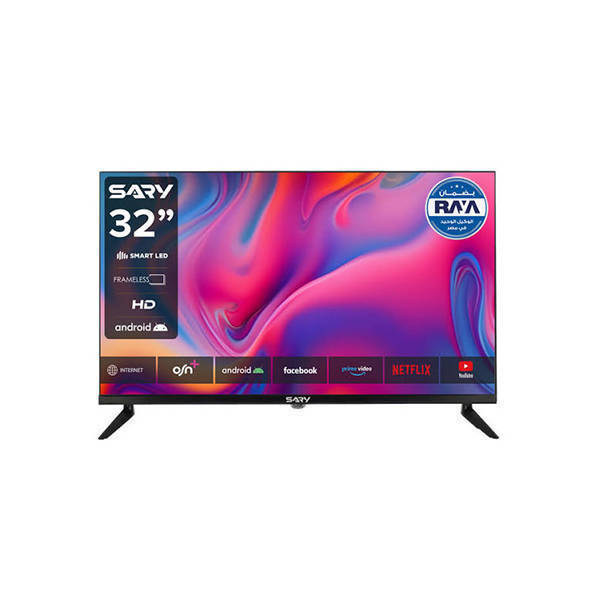 Sary 32 Inch Smart TV Android HD LED with Built-In Receiver SA-TVL32A4000HS-01