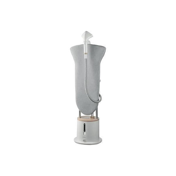 Kenwood Garment Steamer with Built-in Board 2000 Watt 2 Liter Stainless Steel Soleplate White GSP70.300WH